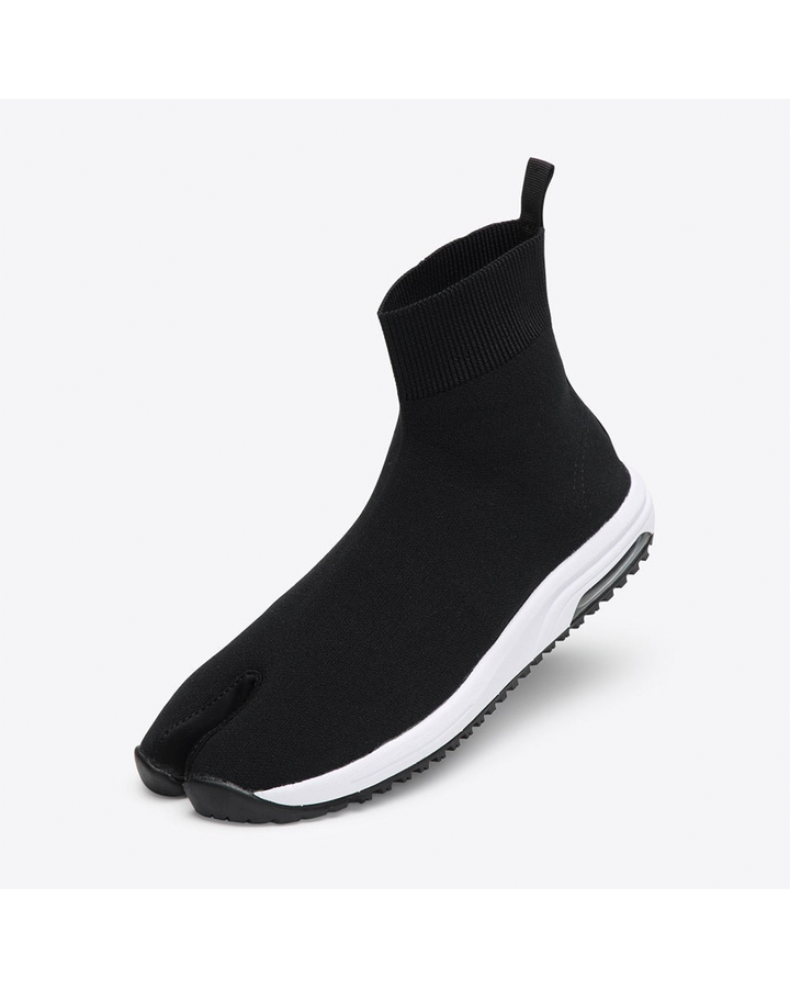 Tabi Boots – Black – Knit Tabi Boots (0505-058)
