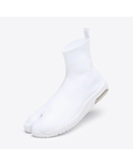 Tabi Boots – White – Knit Tabi Boots (0505-059)