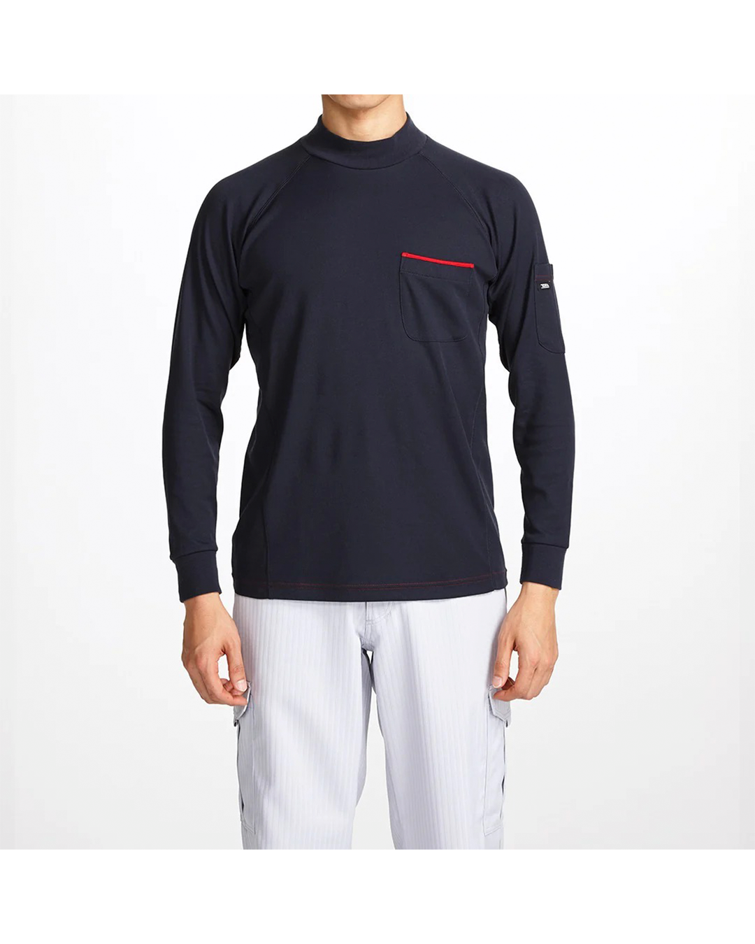 5960-613 Long Sleeve High-Neck Shirt