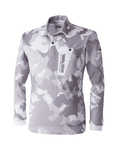 5992-614 Camouflage Pattern Long-Sleeve Polo Shirt