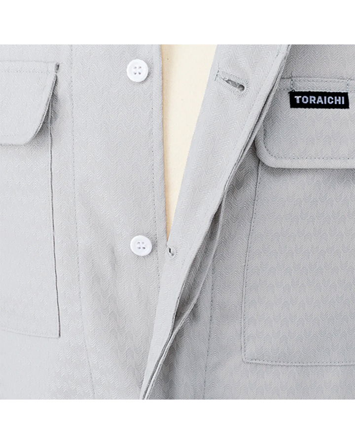 7260-143 Hiyoku (Fly Front) Open Shirt