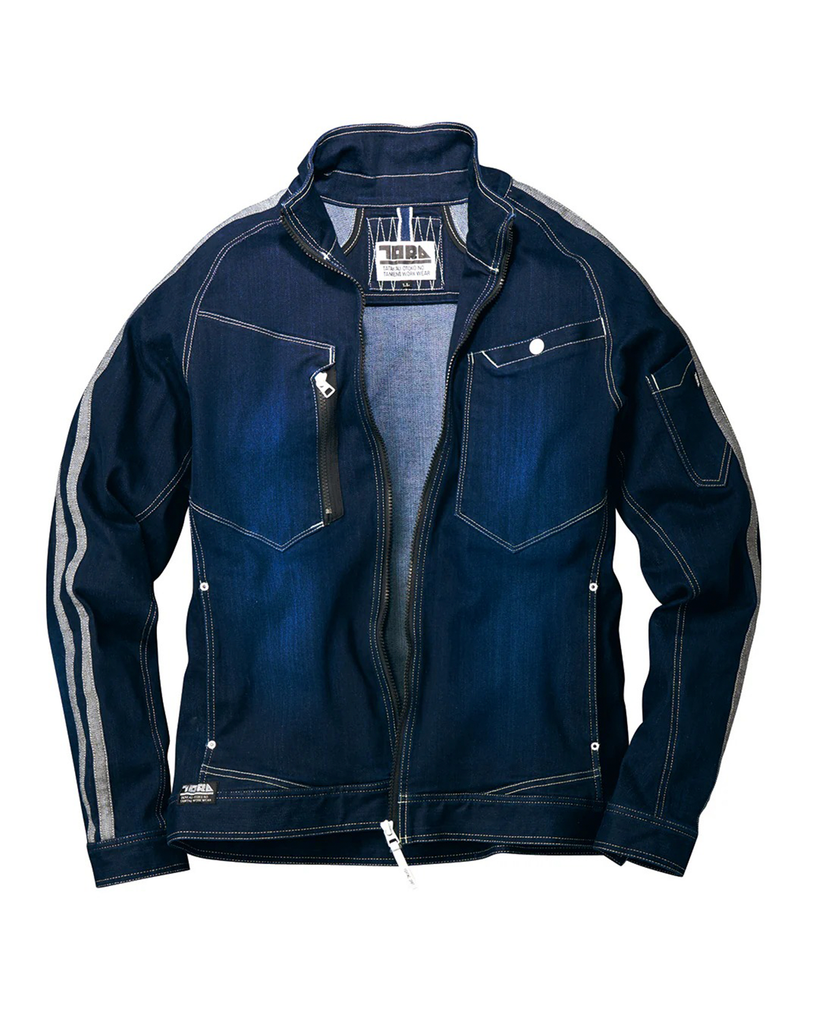 Toraichi 8990-124 Stretch Denim Blouson | Japanese Workwear