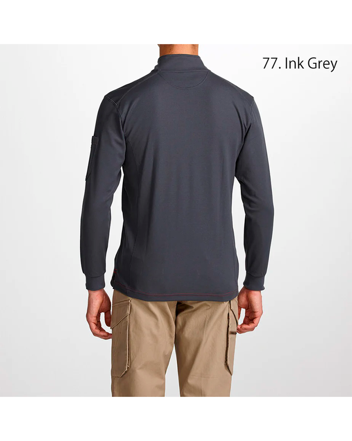 5960-623 Zip-Up High-Neck Shirt