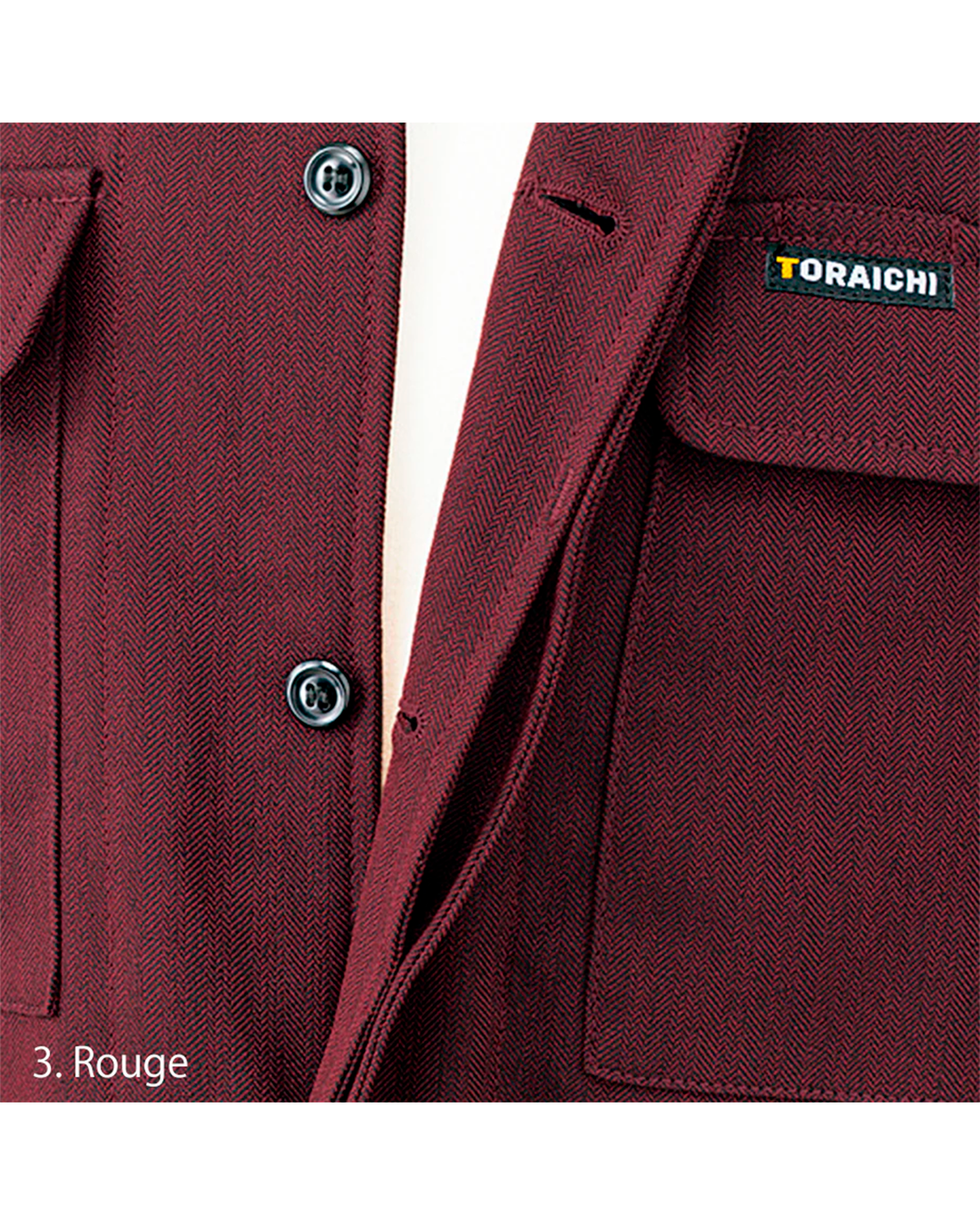 5309-143 Hiyoku (Fly Front) Open Shirt