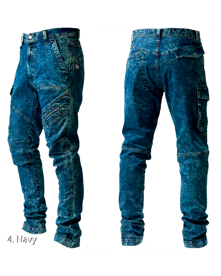 8920-219 Denim Cargo Pants