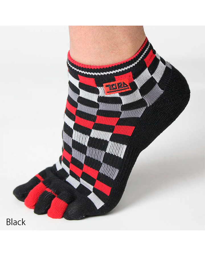 0108-909 Ichimatsu Short 5-Toe Socks (8 Pairs)
