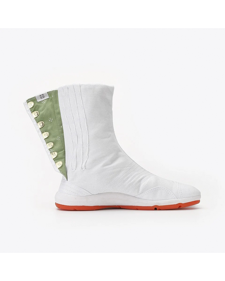 Tabi Boots 7-Hook – White – Kurashikiya Matsuri Saiki Jikatabi (0505-092)