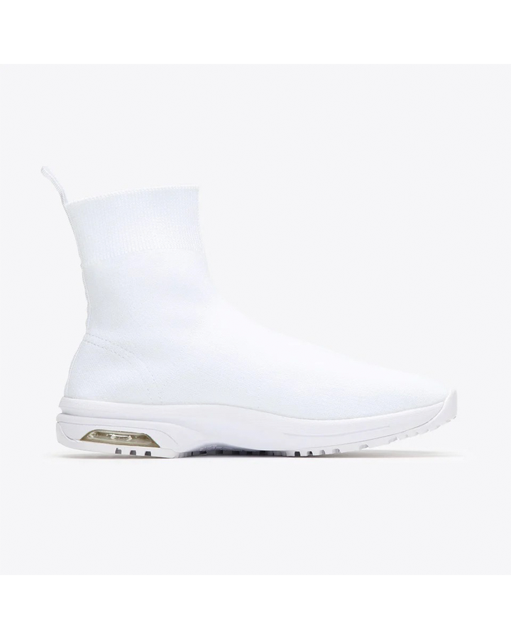 Tabi Boots – White – Knit Tabi Boots (0505-059)
