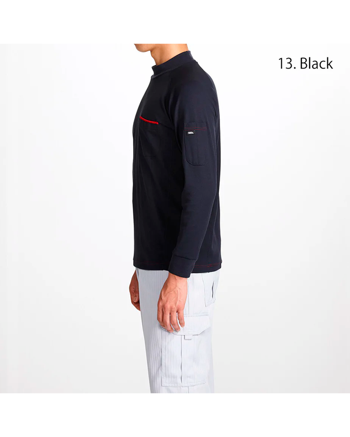 5960-613 Long Sleeve High-Neck Shirt