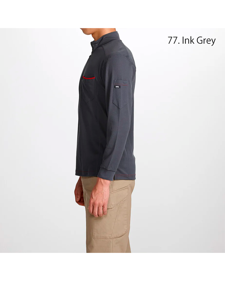 5960-623 Zip-Up High-Neck Shirt