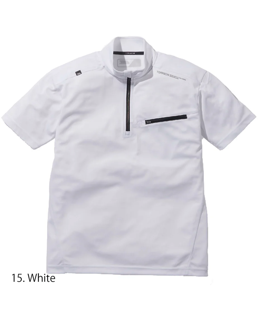 5975-624 Short-Sleeve Zip-Up Shirt