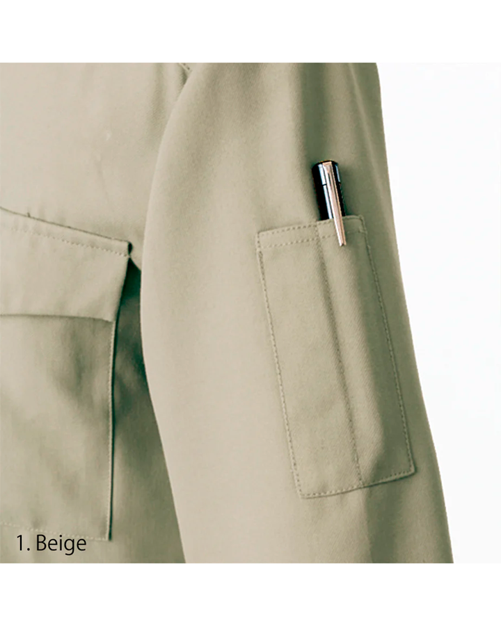 8020-143 Hiyoku (Fly Front) Open Shirt [Limited Stock]