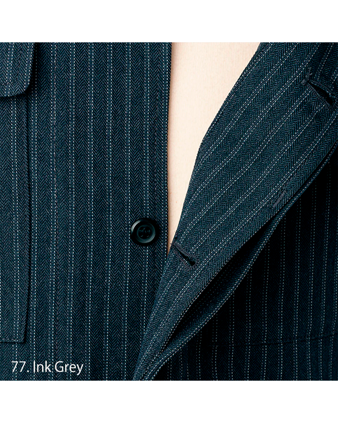 4309-143 Hiyoku (Fly Front) Open Shirt