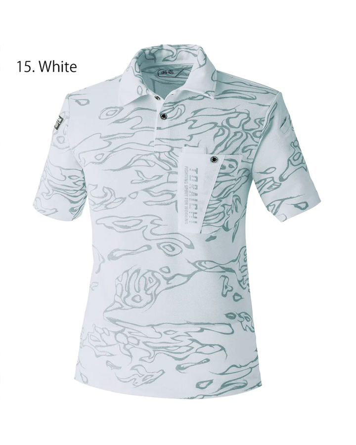 5986-621 Camouflage Short-Sleeve Polo Shirt