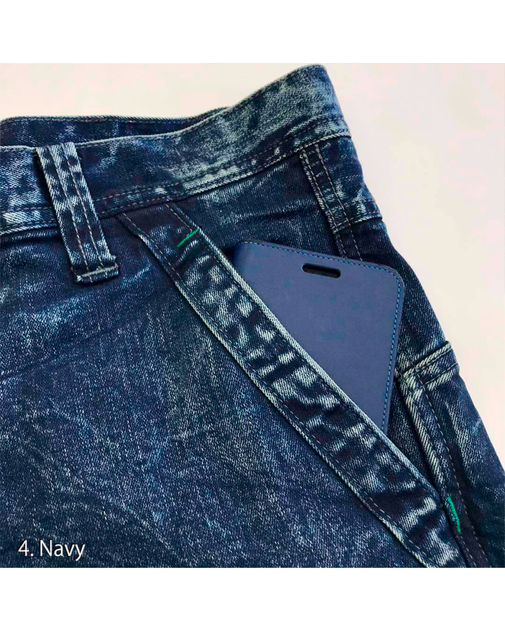 8920-219 Denim Cargo Pants