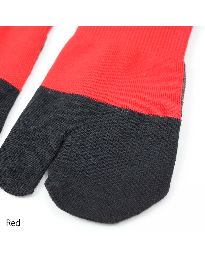 0112-909 Plain Tabi Split Toe Socks (8 Pairs)
