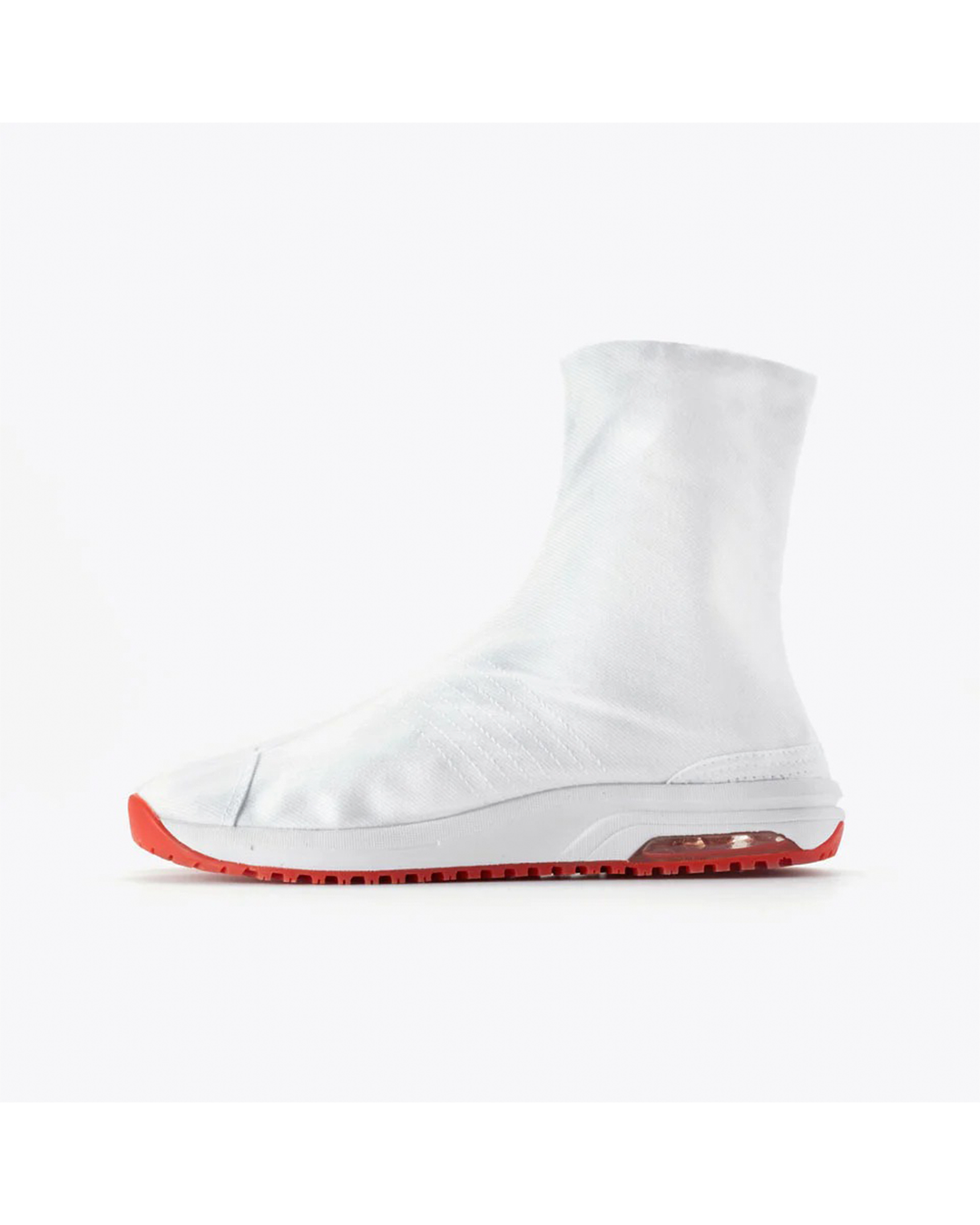 Tabi Boots – White – Air Jog Velcro (0505-087)