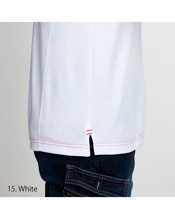 5960-614 TORAICHI Red Selvage Long-Sleeve Polo Shirt