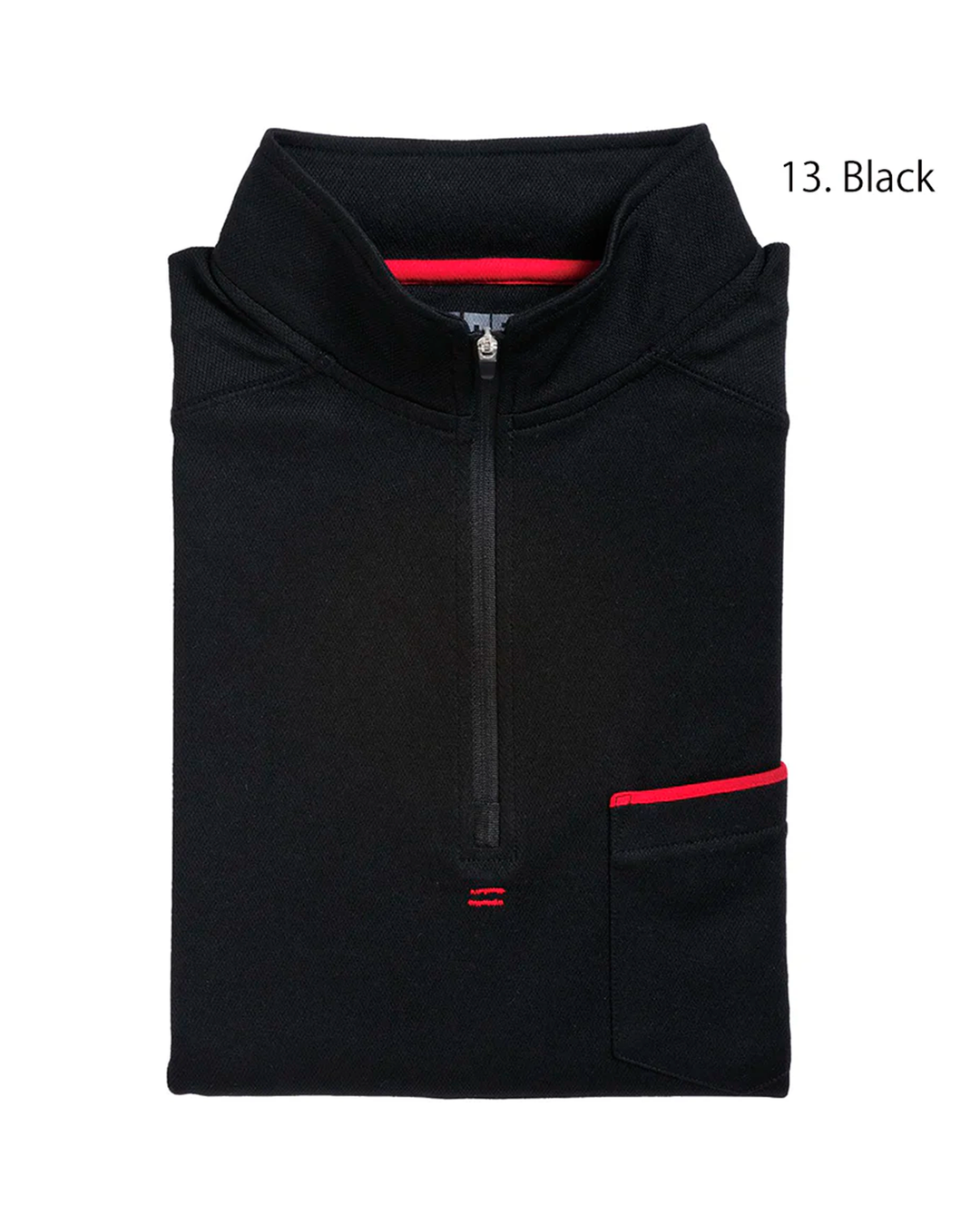 5960-623 Zip-Up High-Neck Shirt