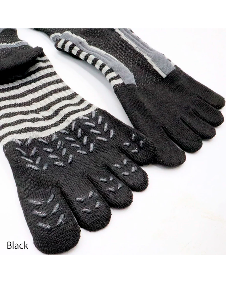 0120-909 Grip 5-Toe Socks (8 Pairs)